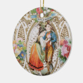 Liebe, Unschuld, Valentinekarte, c.1870 (Farbli Keramik Ornament (Links)