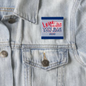 Liebe Unser Land Abstimmung Blue Biden-Harris 2020 Button (Beispiel)