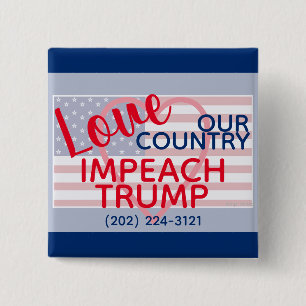 Liebe: Unser Land impliziert Trump-Kongress Button