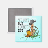 Liebe - unser Land Life MAGNET (Vorderseite/Rückseite)