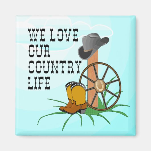 Liebe - unser Land Life MAGNET (Vorne)