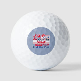 Liebe Unser Land vertreibt Trump-Kult Golfball