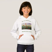Liebe unser Mohn Fields Nature Sweatshirt für Mädc (Vorne ganz)