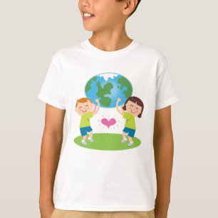 Liebe unsere ErdT - Shirts für Kinder