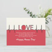 Liebe Unsere Krankenpfleger Krankenpflegekarte Feiertagskarte (Stehend Vorderseite)