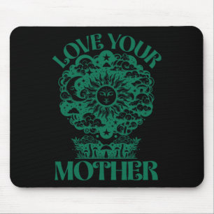 Liebe Unsere Mutter Erde Tag Celestie Sun Moon Ast Mousepad