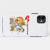 Liebe unsere Tierfreunde Case-Mate iPhone Hülle (Rückseite (Horizontal))