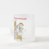 Liebe unsere Tierfreunde Mattglastasse (Vorderseite Links)