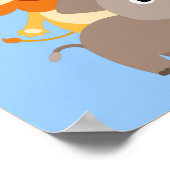 Liebe unsere Tierfreunde Poster (Ecke)