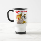 Liebe unsere Tierfreunde Reisebecher (Links)