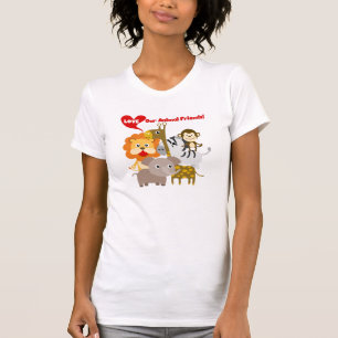 Liebe unsere Tierfreunde T-Shirt