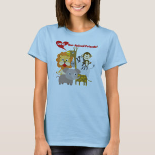 Liebe unsere Tierfreunde T-Shirt