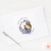 Liebe unserer Mutter Quadratischer Aufkleber (Umschlag)