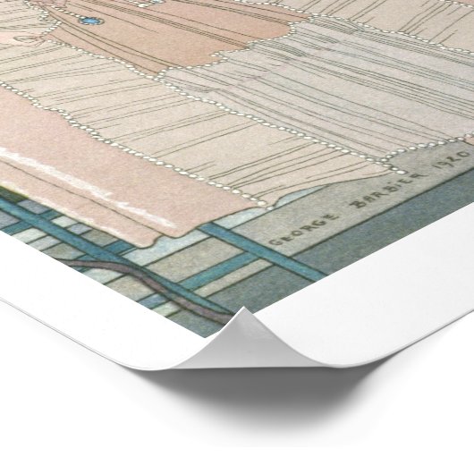 Liebe unter dem Brunnen, Abbildung für "Fetes G Poster (Ecke)