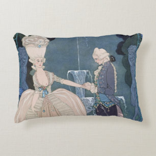 Liebe unter dem Brunnen, Illustration für 'Partys Zierkissen