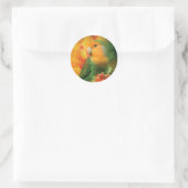 Liebe unter dem Hibiskus Art Sticker (Tasche)
