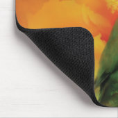 Liebe unter dem Hibiskus Mousepad (Ecke)