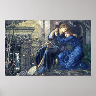 Liebe unter dem Ruine-Plakat Poster