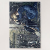 Liebe unter den Ruinen von Burn-Jones (1873) Puzzle (Vertikal)