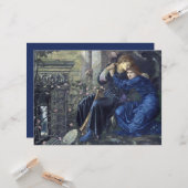 Liebe unter den Ruinen (von Edward Burne-Jones) Karte (Vorderseite/Rückseite Beispiel)