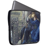 Liebe unter den Ruinen (von Edward Burne-Jones) Laptopschutzhülle (Vorne Rechts)