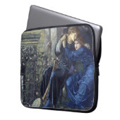 Liebe unter den Ruinen (von Edward Burne-Jones) Laptopschutzhülle (Vorderseite Links)