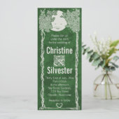 Liebe unter den Sternen, Hochzeit Einladung (Stehend Vorderseite)