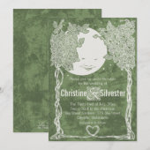 Liebe unter den Sternen, Hochzeit Einladung (Vorne/Hinten)