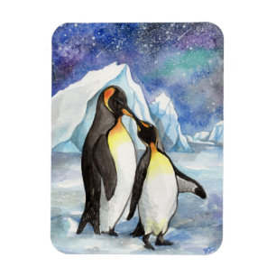 Liebe unter den Sternen - Penguin Liebhaber Magnet