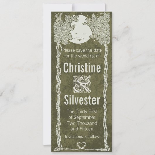 Liebe unter den Sternen Save the Date (Vorderseite)