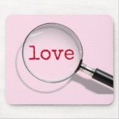 Liebe unter Gläsern Mousepad (Vorne)