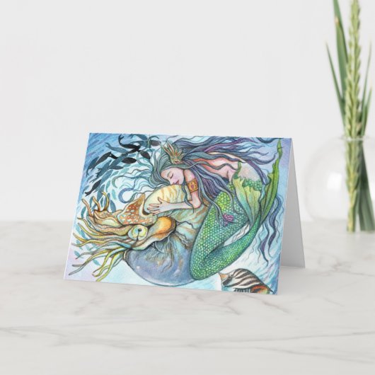 Liebe unter Wasser Karte (Vorderseite)
