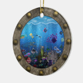 Liebe unter Wasser - Keramik Ornament (Links)