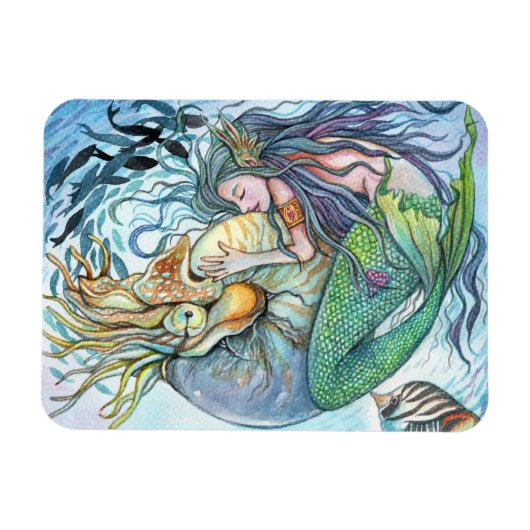 Liebe unter Wasser Magnet (Horizontal)