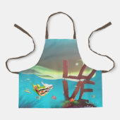 Liebe unter Wasser Schürze (Vorderseite)