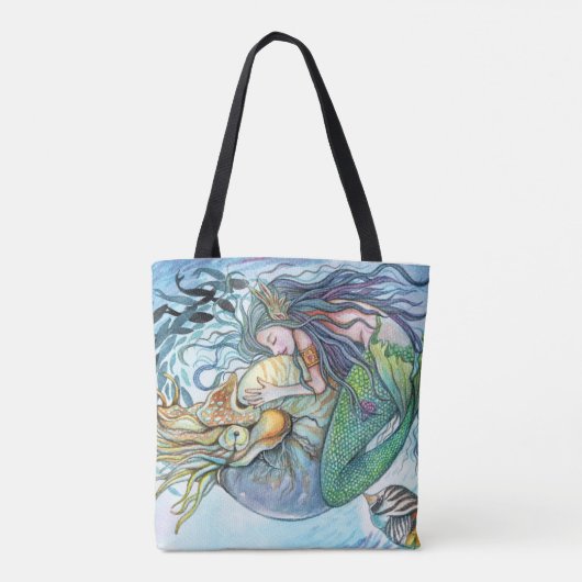 Liebe unter Wasser Tasche (Rückseite)