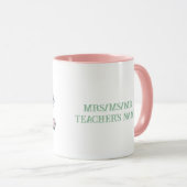 Liebe Unterricht Inspiriere Geschenk für Lehrer Tasse (VorderseiteRechts)
