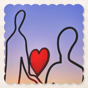 Liebe Untersetzer