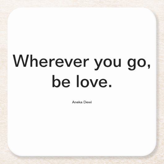 Liebe Untersetzer (Vorderseite)