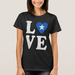 Liebe Unterstützung Somalias Ich stehe mit Somalia T-Shirt
