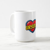 Liebe Ursula Kaffeetasse (Vorderseite Links)