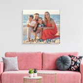 "LIEBE US" Foto-Großformat Leinwanddruck (Insitu (Wohnzimmer))