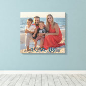 "LIEBE US" Foto-Großformat Leinwanddruck (Insitu (Holzboden))