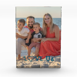 "LIEBE US" Foto PERSONALISIEREN