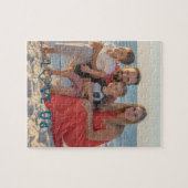 "LIEBE US" Foto PERSONALISIEREN Puzzle (Horizontal)