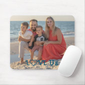 "LIEBE US" Foto PERSONALIZE Wohnung Mousepad (Mit Mouse)