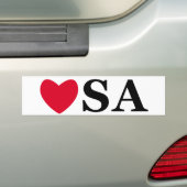 Liebe USA Autoaufkleber (Auf Auto)