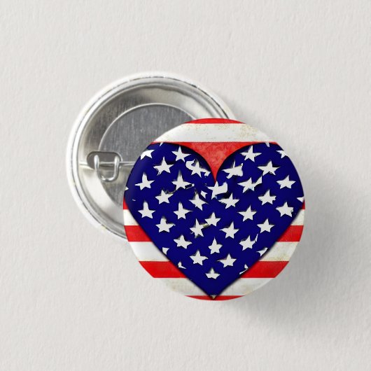 LIEBE USA BUTTON (Vorne & Hinten)