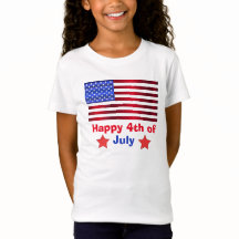 Liebe USA Flag Kid's Basic Tank Top