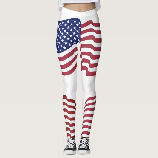 Liebe USA Fun Lady Leggings (Vorderseite)